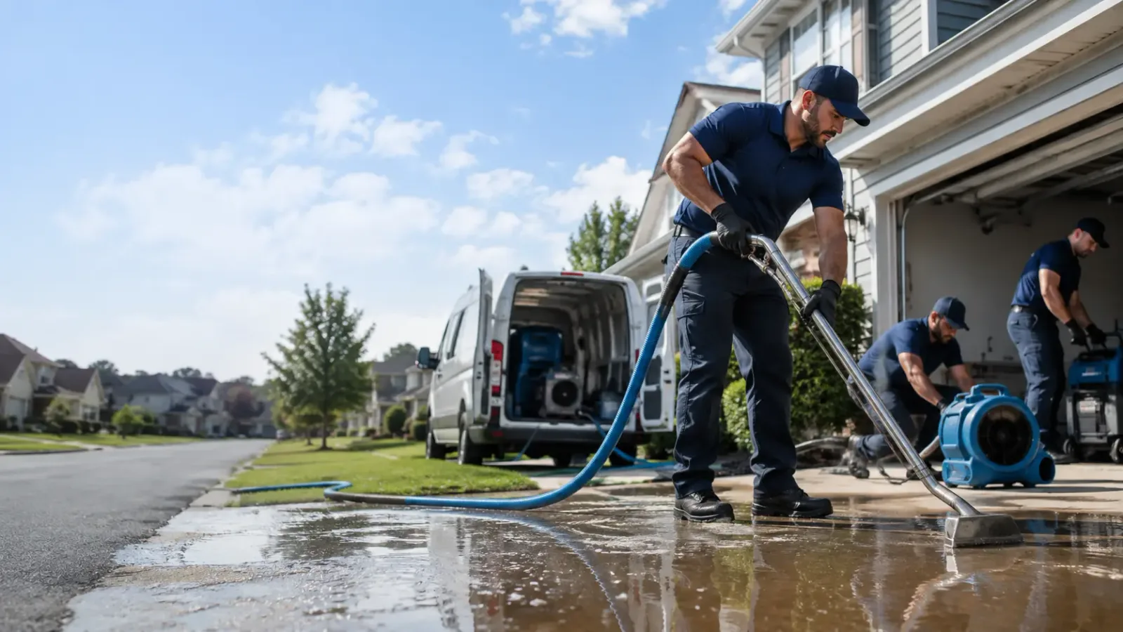 Flood Damage Restoration in Fontana, KS